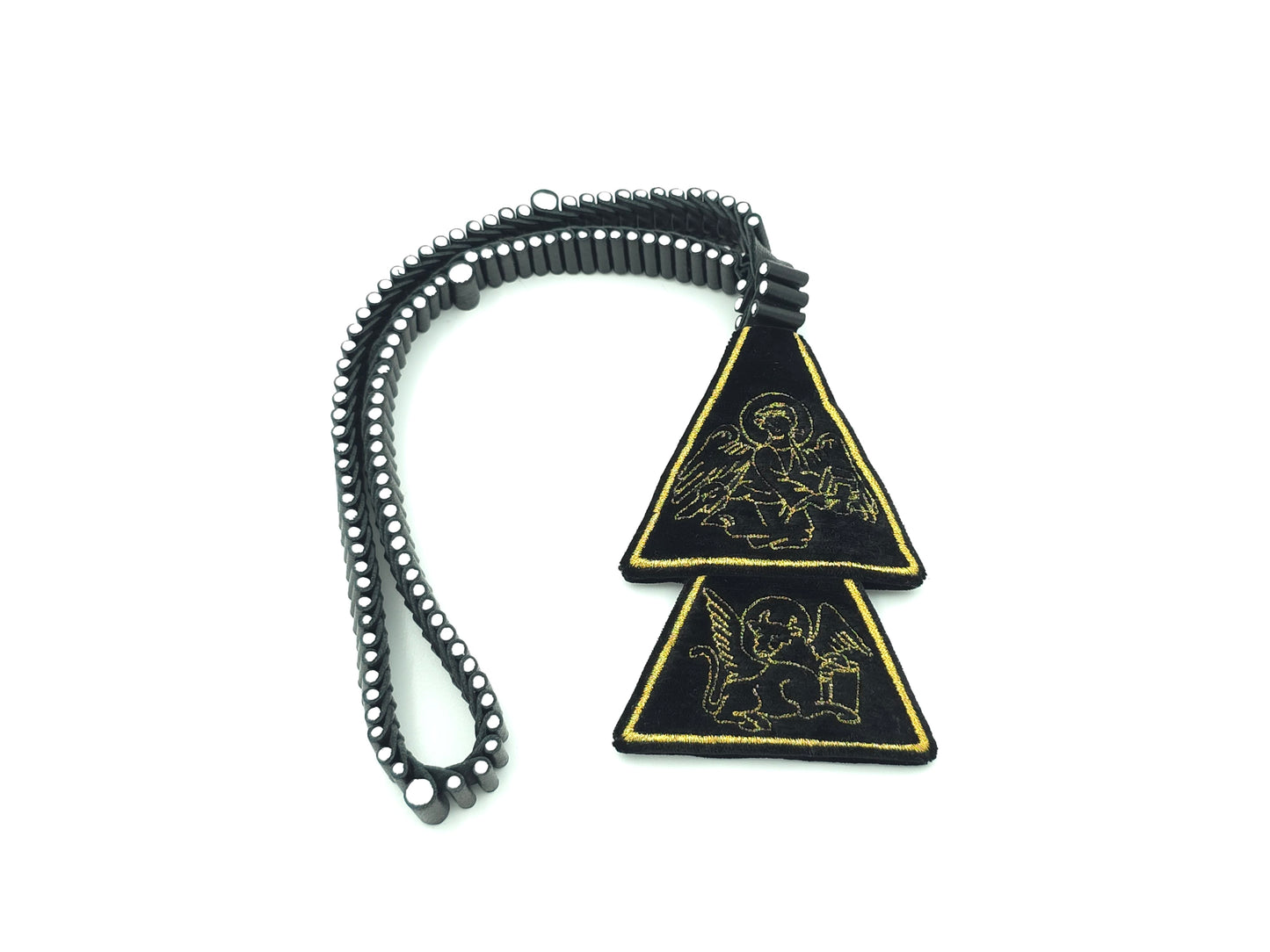 Minimalist Lestovka – 109 or 150 Steps – Golden Outline Evangelists – Handmade Old Rite Prayer Rope – Free Shipping
