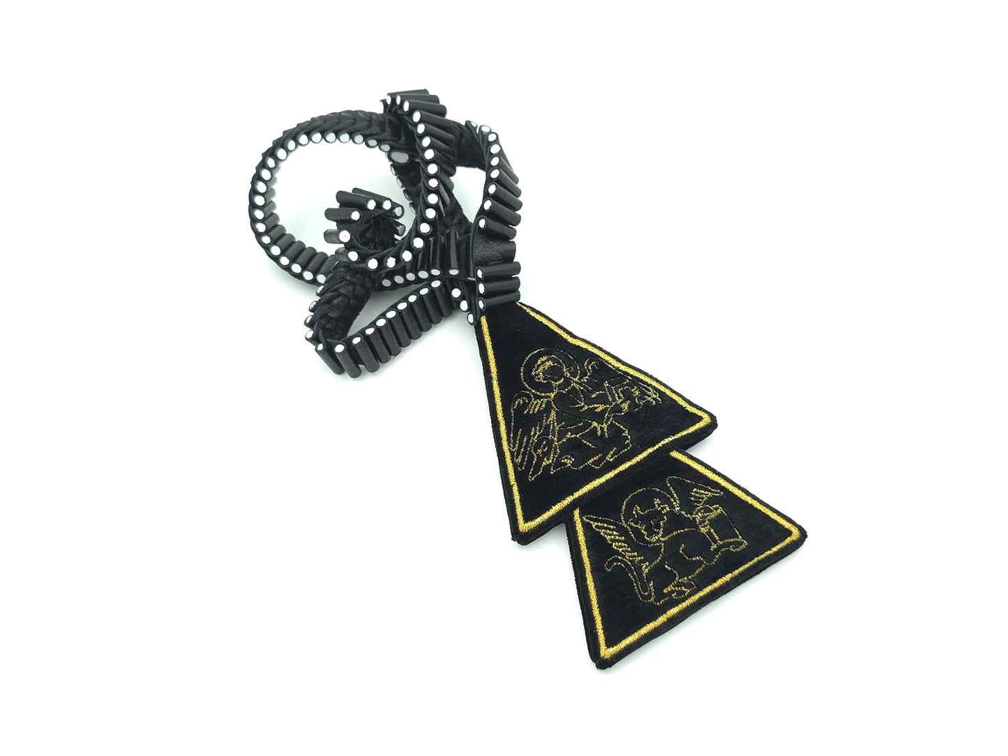 Minimalist Lestovka – 109 or 150 Steps – Golden Outline Evangelists – Handmade Old Rite Prayer Rope – Free Shipping